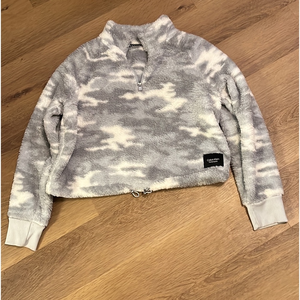 Calvin Klein furry pullover